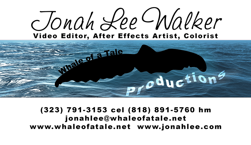 Jonah Lee Walker Business Card